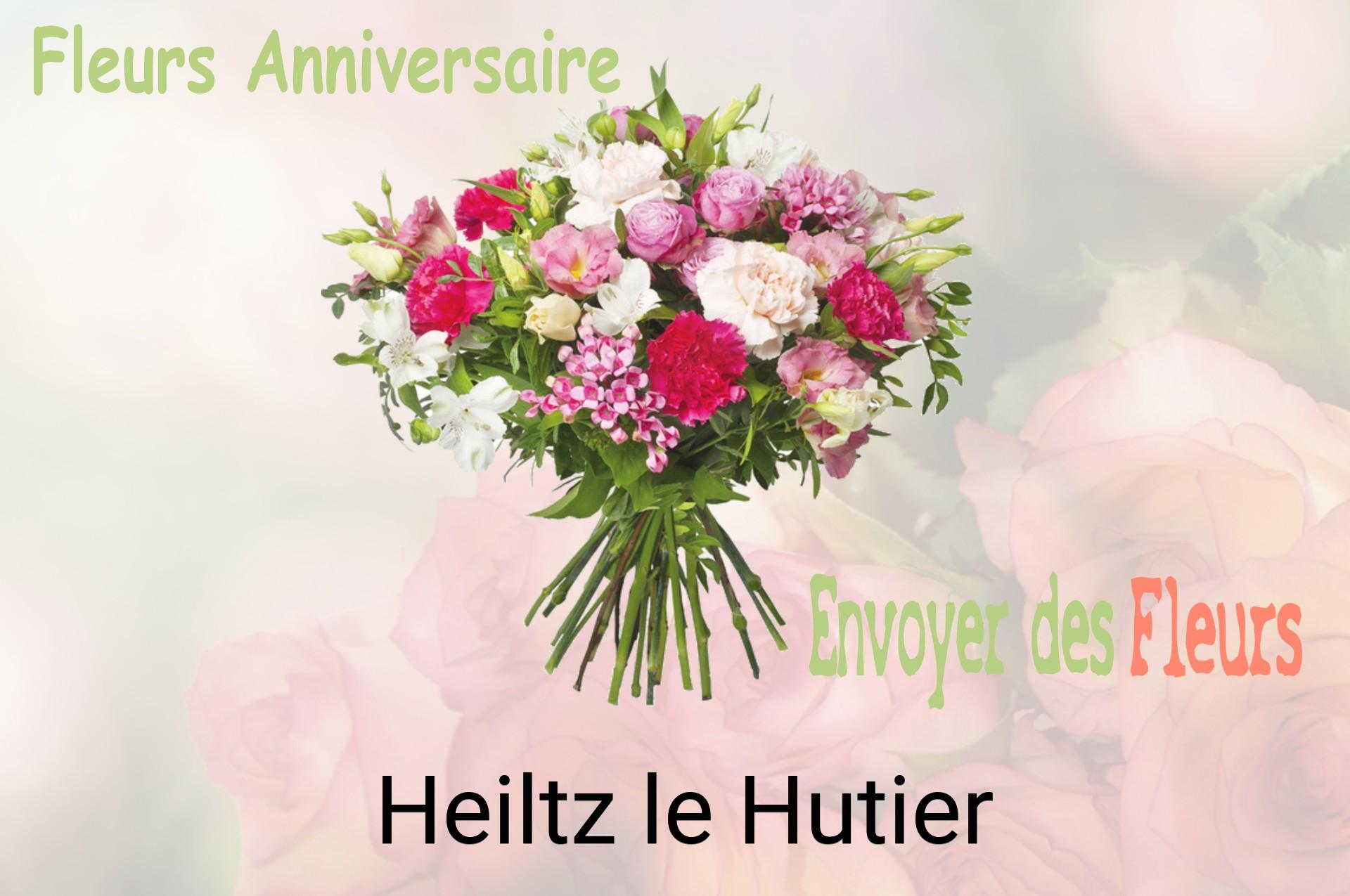 Bouquet de fleurs d’anniversaire livré à Heiltz-le-Hutier