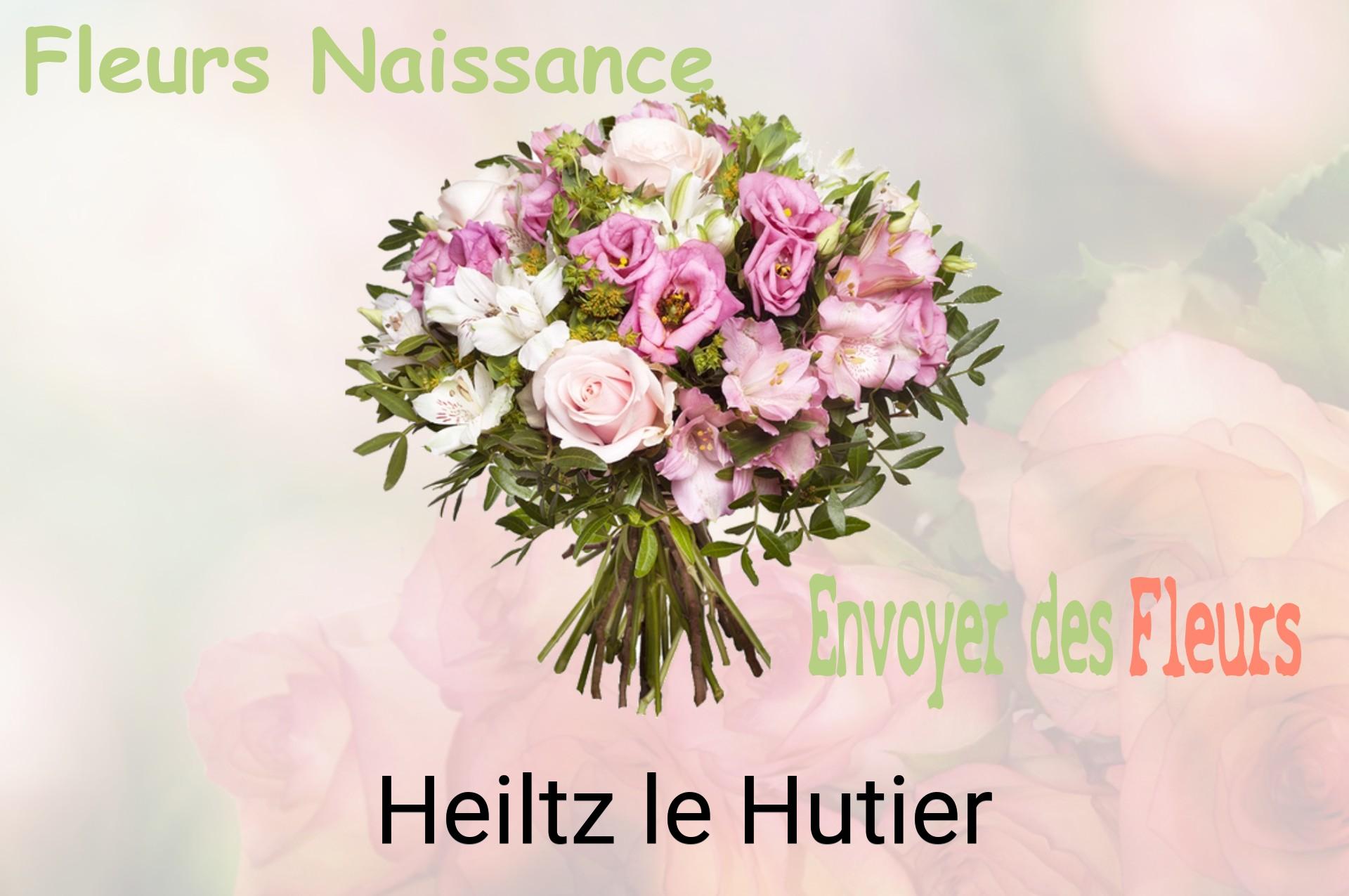 Bouquet de fleurs de naissance livré à Heiltz-le-Hutier