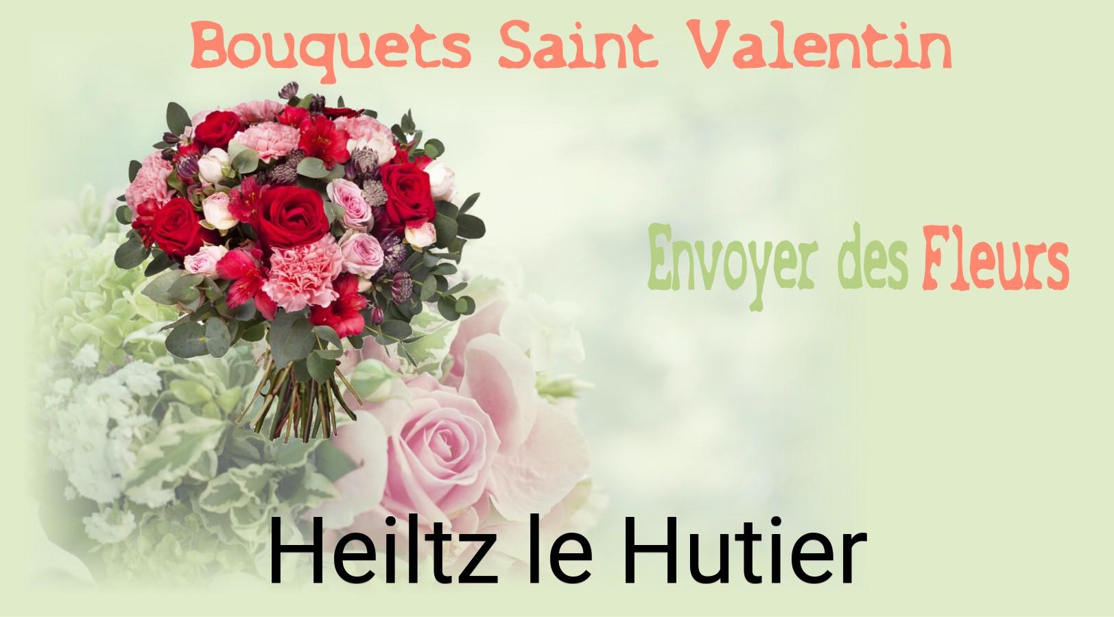 Roses de Saint-Valentin livrées à Heiltz-le-Hutier